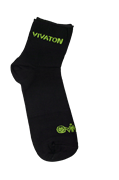Носки медицинские с логотипом Виватон (черный цвет) размер 27