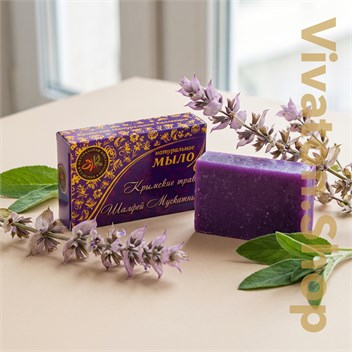 {{photo.Alt || photo.Description || 'Натуральное мыло Крымские травы Шалфей мускатный'}}